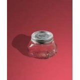 Leifheit Canning Supplies 2-Cup Glass Preserving Jars, set of 6