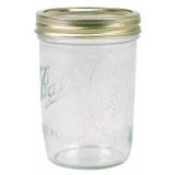 Jarden #66000 Ball 12 Pack Wide Mouth Pint Mason Jar