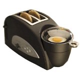 Back to Basics TEM500 Egg-and-Muffin 2-Slice Toaster and Egg Poacher