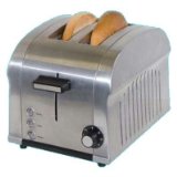 Haier TST850DS Die-Cast Stainless-Steel 2-Slice Toaster