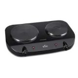 Rival BD250 Stainless Steel Double Burner Hot Plate