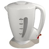 Kalorik JK-20461 1100-Watt Silver Line 2-Quart Cordless Electric Tea Kettle