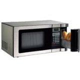 DAEWOO 1000 Watt 0.9 Cubic Foot Compact Microwave Oven with 2-Slot Toaster