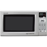 Sharp R-820JS 0.9-Cubic Foot Grill 2 Convection Microwave