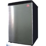 Igloo FR465 4.6-Cu-Ft Refrigerator, Stainless Steel Door