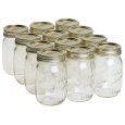 Jarden 00503 Pint Regular Mouth Canning Jars