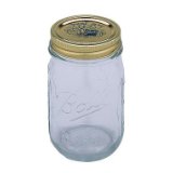 Ball 61000 Pint Regular Mason Canning Jar