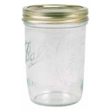 Ball Pint Size Wide Mouth Can-or-Freeze Canning Jar
