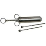 Bayou Classic 5011 2-Ounce Stainless-Steel Seasoning Injector with 2 Marinade Needles