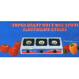 Hercules Heavy Duty 3 Burner Gas Stove - Electronic Strike