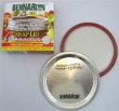 Bernardin Mason Jar Lids - Standard - Silver