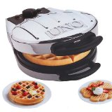 Waffle Maker V001-20120 UNO Reversible Heart Waffler / Belgian Waffler