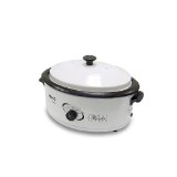 Nesco 6-Quart 4816-14-30 Roaster Oven with Nonstick Cookwell