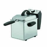 Waring Pro DF55 Professional Mini 1-2/7-Pound-Capacity Stainless-Steel Deep Fryer