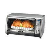 Black & Decker CTO6301 Digital Advantage Stainless-Steel 6-Slice Convection Toaster Oven