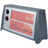 Optimus H-2222 Portable Fan Forced Radiant Heater with Thermostat