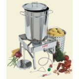 Bayou Classic 1195 Stainless-Steel 32-Quart Turkey-Fryer Kit