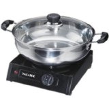 Tayama THP-2BA Hot Plate Steamboat with Pot